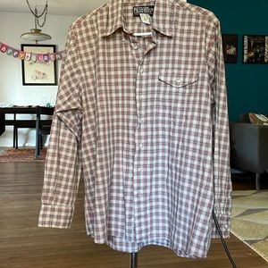 Vintage plaid shirt coolness!